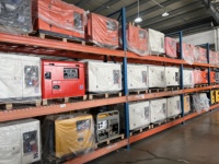 Groupe électrogène diesel triphasé insonorisé et silencieux de 8 kW, 10 kW, 12 kW, 15 kW, portable, pour usage domestique et industriel