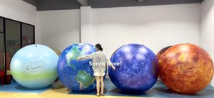 2m 3m benutzer definierte aufblasbare LED Mercury Ballon hängen PVC aufblasbare Planet Solar Sustem - Product Image 2