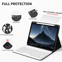 Kenke-Étui pour clavier sans fil universel magnétique puissant pour iPad, 10e 10.9 pouces, Offre Spéciale