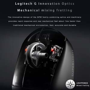 Pour <span class=keywords><strong>PRO</strong></span> X <span class=keywords><strong>Superlight</strong></span> 2 SE King Kong Edition 60g GPW2-JG capteur optique LED droitier Esports Configuration 2.4GHz - Product Image 3