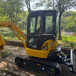 Miniexcavadora Komatsu PC35 Usada de 3.5 Toneladas, de Segunda Mano, en Buen Estado de Funcionamiento, Hidráulica, con Pocas Horas de Trabajo - Product Image 2