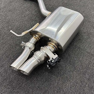 Tubo de Escape Catback de Acero Inoxidable 304, Sistema de Escape para Automóvil, para <span class=keywords><strong>Audi</strong></span> <span class=keywords><strong>A6</strong></span> A7 <span class=keywords><strong>C7</strong></span> C8 2.0T 3.0T - Product Image 4