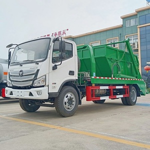 รถบรรทุกขยะแบบแขนยืด FOTON HOWO DONGFENG 4X2 7 ตัน รถบรรทุกขยะแบบสวิงอาร์ม ขาย - Product Image 5
