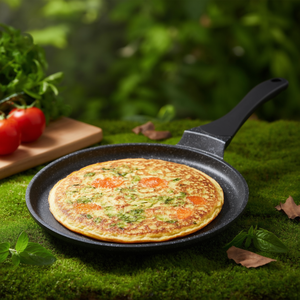 Padella Eco-Stone Crepe Pan da 10 pollici con rivestimento ceramico antiaderente per una distribuzione uniforme del calore - Product Image 3