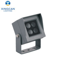 Projecteur LED extérieur de haute qualité, de forme carrée, personnalisable, dimmable 0-10V, étanche IP65, 4W-36W, pour parcs et aménagements paysagers