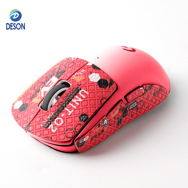 Deson Mouse Grip Tape Skates Skin Sticker Non Slip Suck Sweat Gaming Mouse Pad for Logitech Razer Sairui Xtrfy