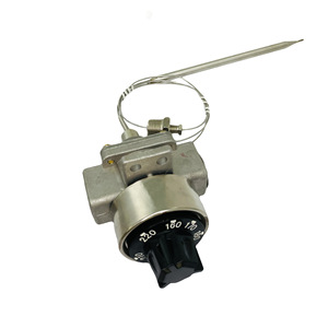 Termostato comercial para freidora de 160-220°C, de acero inoxidable, con control de gas para freidora de inmersión. - Product Image 4
