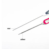 Laboratory IP68 Digital LCD Handheld Thermometer with High/Low Temperature Alarm OEM Customizable