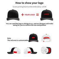 Gorras Trucker de Alta Calidad con Malla, Gorra Snapback para Pesca y Actividades al Aire Libre, Gorra Snapback de Moda, Gorra Trucker de 5 Paneles con Logotipo Personalizado y Cuerda