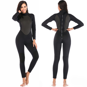 Traje de Neopreno Unisex de 3MM, Impermeable, con Cremallera Trasera, Manga Larga, Térmico, para Natación, Buceo Libre, Kayak, Agua Cálida - Product Image 2