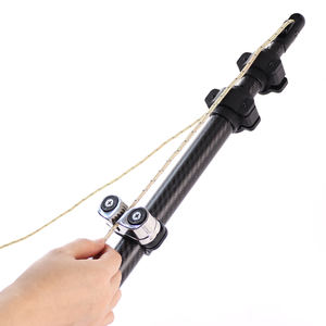 Postes de Sombra para Barcos UPSILON de 10 Pies, de Fibra de Carbono, Telescópicos, para Yates, Pontones, Lonas de Barco de Aluminio y Toldos Bimini - Product Image 3