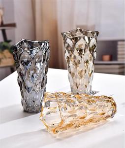 Vases à fleurs cylindriques en verre <span class=keywords><strong>cristal</strong></span> bohème <span class=keywords><strong>de</strong></span> grande taille, design simple, style nordique, pour mariage, décoration <span class=keywords><strong>de</strong></span> table, maison, fête, directement <span class=keywords><strong>de</strong></span> l'usine - Product Image 2