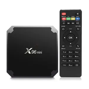 Set Top Box X96 mini Amlogic S905w2 1gb 8gb Dual Wifi Android 11 smart 4k x96 mini plus tv box 1000% original