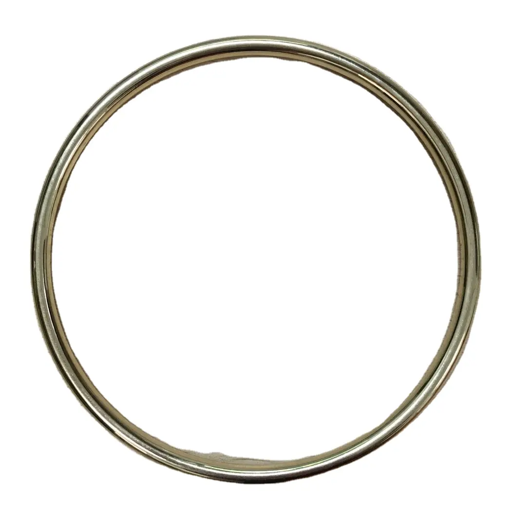 Youshun, anillo redondo de níquel fangoso personalizado, anillo cuadrado, hebilla de hardware de anillo en D para cinturón y hebillas de cinturón
