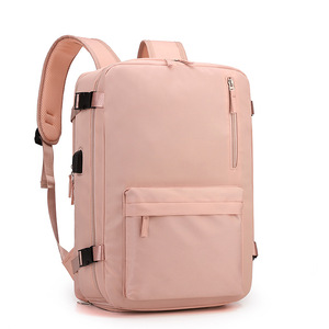 <b>Large</b> Capacity Anti-Theft Travel Laptop <b>Backpack</b>, Waterproof USB Charging Business Daypack with Separate Shoe Compartment - Product Image 6