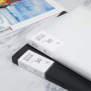 <span class=keywords><strong>Livre</strong></span> de rangement pour peinture diamant A3, grand <span class=keywords><strong>livre</strong></span> de présentation pour art diamant avec 60 pages, classeur d'art avec pochettes transparentes - Product Image 6