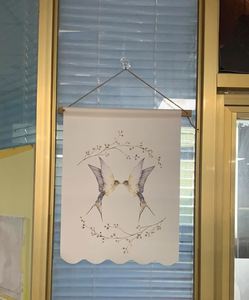 Durable Custom Logo Wooden Scroll Poster Magnetic Decorative Hanging <b>Banner</b> for Outdoor Use - Product Image 3