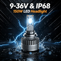 Ampoule de phare LED universelle 300W, lampe LED automobile haute puissance, système de refroidissement en aluminium, Plug and Play, accessoires pour phares de voiture