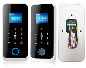 เครื่องอ่านบัตรควบคุมการเข้าออก RFID ระบบจดจำลายนิ้วมือ บันทึกเวลาเข้าออก ระบบควบคุมการเข้าออกแบบสแตนด์อโลน ตัวควบคุมการเข้าออกประตู - Product Image 2