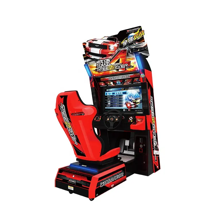 Coin Operated Speed River4 Car Racing Arcade Game Machine, Driving Car Video Games