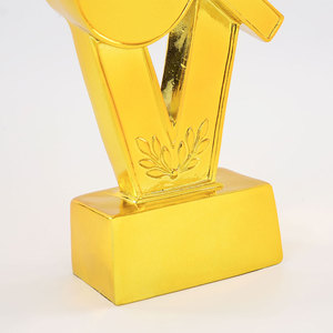 Trofeo Dorato a Forma di Fischietto in Resina di Alta Qualità, Stampa UV, Premio per Allenatori, Base Personalizzabile, HZ09 - Product Image 5