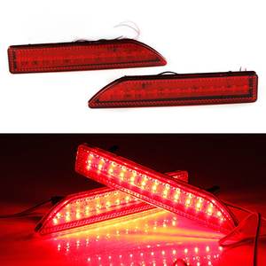 Reflector de parachoques trasero Led de 12V para <span class=keywords><strong>Honda</strong></span> 2009 <span class=keywords><strong>BRV</strong></span> 2015-2016 MOBILIO 2016-2017 City 2012-<span class=keywords><strong>2014</strong></span>, luz trasera LED de freno - Product Image 3
