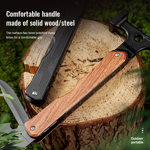 14 trong 1 <span class=keywords><strong>Survival</strong></span> đa chức năng búa cắm trại ngoài trời chiến thuật búa gỗ xử lý công cụ với túi nylon - Product Image 5