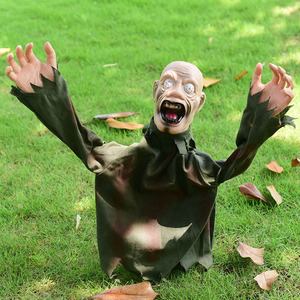 Decorazione di Halloween: <span class=keywords><strong>Fantasma</strong></span> Oscillante Elettrico Spaventoso, Oggetto di Scena per Casa Stregata e Trappola per Fuga da Stanza Segreta - Product Image 4