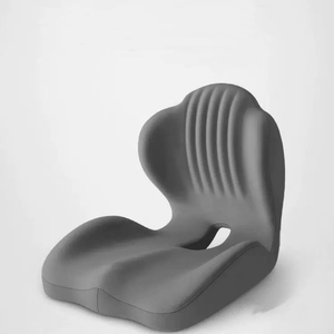 <strong>Shell</strong> Integrated Seat <strong>Cushion</strong> &amp; Backrest, Waist Support, Comfortable for Long Sitting, for Office Chair &amp; Car - Product Image 3