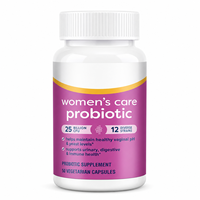 Private Label Probiotica Capsules voor Vrouwen, 25 Miljard CFU, 12 Stammen, voor Vaginale pH-Balans & Urineweggezondheid Supplement