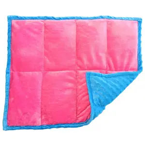 Ponderado vuelta Pad para niños-Manta para niños 21x1x19 pulgadas 4,6 libras