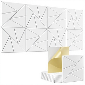 Panneaux acoustiques en polyester imperméables au design 3D moderne avec une réduction du bruit de 80% pour une utilisation au bureau - Product Image 2
