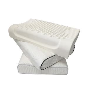 Bantal Busa Lateks Bentuk Gelombang Kontur Tidur Sisi Ergonomis Terapi Dapat Bernapas - Product Image 2