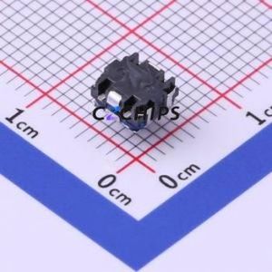 SKTQABE010 Tactile Switch SMD Switch Single Pole Single Throw Round Button 3N Vertical Mount - Product Image 2