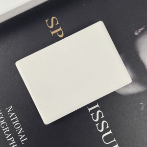 Aimants de réfrigérateur en céramique blanche à faire soi-même pour la décoration de la maison et de la cuisine, effet mat non émaillé, pour les célébrations de la remise <span class=keywords><strong>des</strong></span> diplômes et de Pâques - Product Image 5