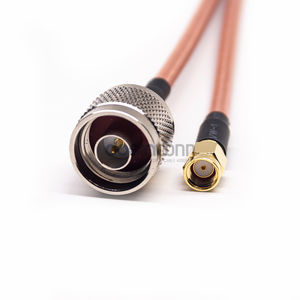 RP-SMAケーブル11GHz RG142 RG316 RG178 RF同軸ケーブル - Product Image 1