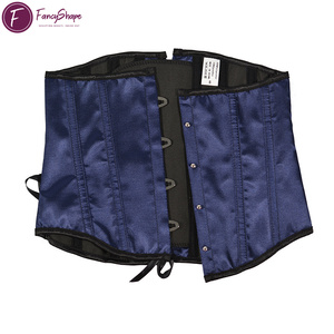 Corset gothique sexy en os de poisson pour femmes sous le buste 24cm de hauteur torse court respirant à lacets serre-taille et <span class=keywords><strong>gaine</strong></span> ceinture - Product Image 2