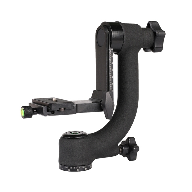 Factory Price Horizontal 360 Degree Gimbal Tripod Ball Head Accessoriesfor Camera