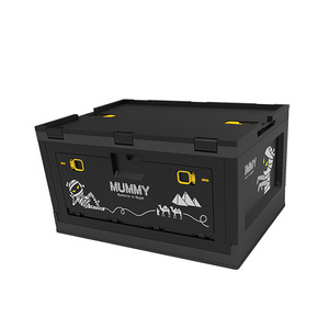 Outdoor <b>Storage</b> Bin 20L 50L High Quality Multifunctional Plastic Folding <b>Collapsible</b> Camping <b>Storage</b> <b>Box</b> - Product Image 1