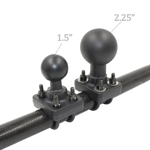 Armrest Fixed <b>Bracket</b> U-bolt Mounts Double U-shaped Ball Head Base Circular Tube Fixed <b>Bracket</b> - Product Image 2