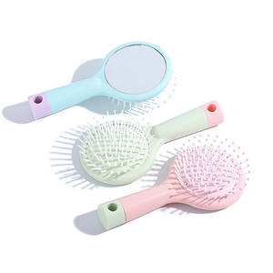 HCS <strong>Kids</strong> Mini Size <strong>Hair</strong> <strong>Comb</strong> With Mirror 2 in 1 Beauty Accessories Scalp Massage Detangle <strong>Hair</strong> Brush <strong>Comb</strong> Customized - Product Image 5