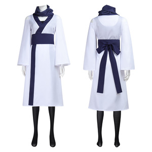 Costume de cosplay féminin Ryoumen Sukuna, robe blanche et bleu marine, tenue de convention d'anime, vêtements de jeu de rôle pour femmes - Product Image 2