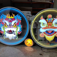 Miroir magique abyssal multicouche personnalisable résistant à l'eau de LED pour le magasin d'intérieur de KTV de bureau extérieur