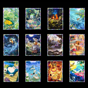 Cartes en papier 3D de qualité supérieure en gros, modèle de sculpture de papier Pokemoned, Pikachu, art de bande <span class=keywords><strong>dessin</strong></span>ée, décoration d'Halloween, collection, boîte de booster, boîte cadeau - Product Image 6