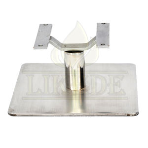 Paslanmaz çelik döner kare sandalye taban dikdörtgen sandalye tabanı - Product Image 1
