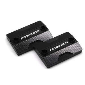 Tapa de depósito de líquido de freno delantero CNC para motocicleta, tapa de cilindro maestro para <span class=keywords><strong>HONDA</strong></span> FORZA300 <span class=keywords><strong>FORZA</strong></span> 125 <span class=keywords><strong>2018</strong></span> 2019 - Product Image 5