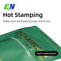 Emballage personnalisé pour bonbons gélifiés de qualité alimentaire, boîte à quatre soudures avec estampage à chaud doré, emballage alimentaire personnalisé pour marque