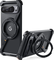 Étui de téléphone magnétique en aluminium en forme de Z à rotation 360° pour Google Pixel 9 Pro XL / Pixel 9 Pro / Pixel 9