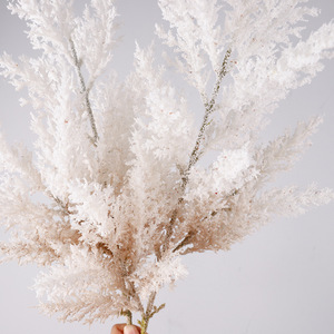 Tiges d'<span class=keywords><strong>herbe</strong></span> <span class=keywords><strong>de</strong></span> <span class=keywords><strong>la</strong></span> <span class=keywords><strong>pampa</strong></span> artificielle en vrac, fleurs artificielles en plastique pour <span class=keywords><strong>la</strong></span> décoration <span class=keywords><strong>de</strong></span> mariages, événements, fêtes, maisons et hôtels - Product Image 4