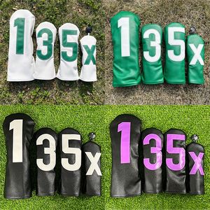 Nouveau couvercle de tête de couverture de poteau de <span class=keywords><strong>poussoir</strong></span> de <span class=keywords><strong>golf</strong></span> étanche vert pour conducteur en bois - Product Image 1